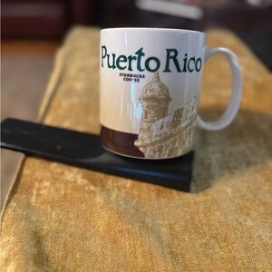 Starbucks White and Brown Mug for Dining